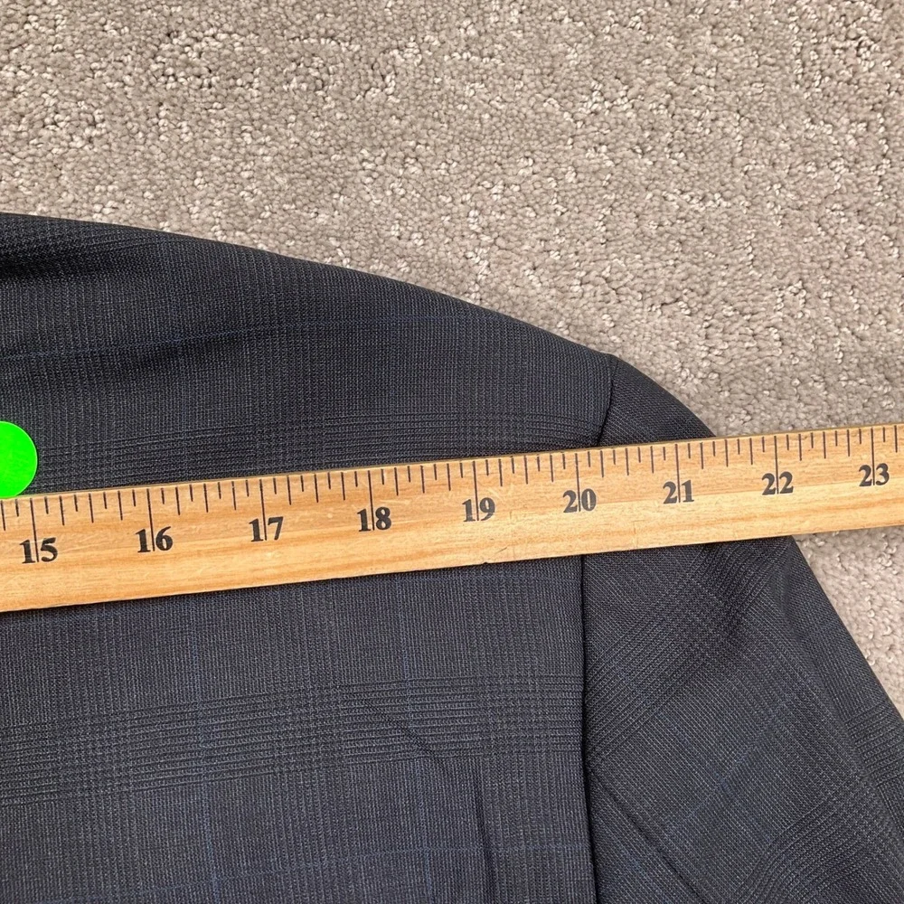 Brooks Brothers 346 Suit Men 46 RG Gray Glen Plaid Neutral Classic Wool Stretch